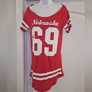 Victoria Secret Pink Nebraska Red